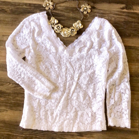 Ambiance Tops - 🍀Lace Blouse